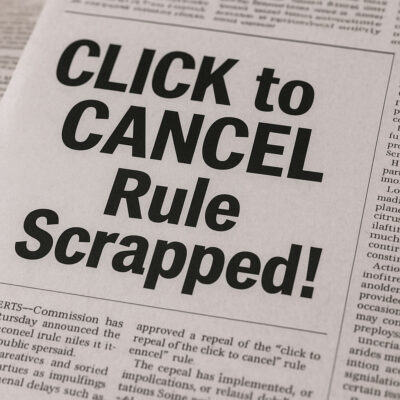 FTC Subscription Rule cancelled