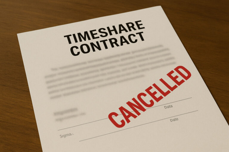 The Legal Process of Timeshare Cancellation