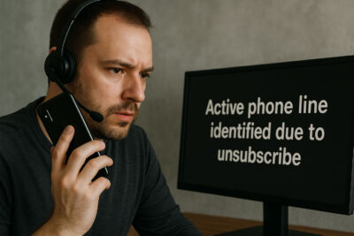 phone scammers finding active numbers