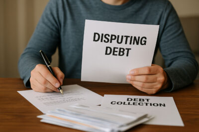Disputing debt