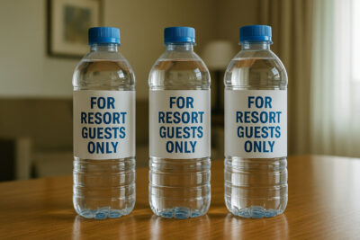 resorts fees for water