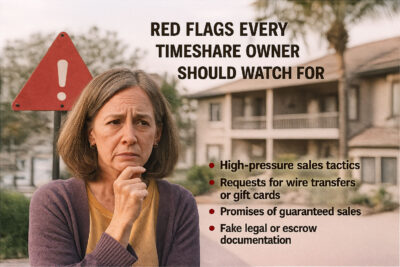 Red flags for timeshare owners 