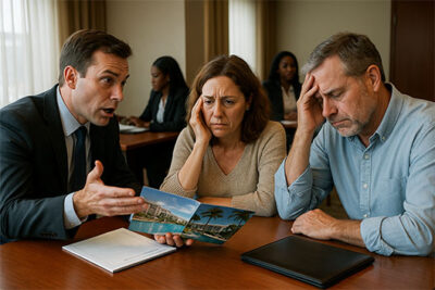 timeshare table presentation