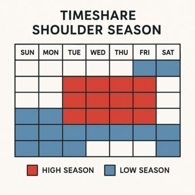 example of a timeshare shoulder season