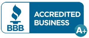 BBB Accredited Business A+ logo