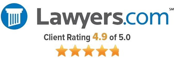Lawyers.com logo with ratings