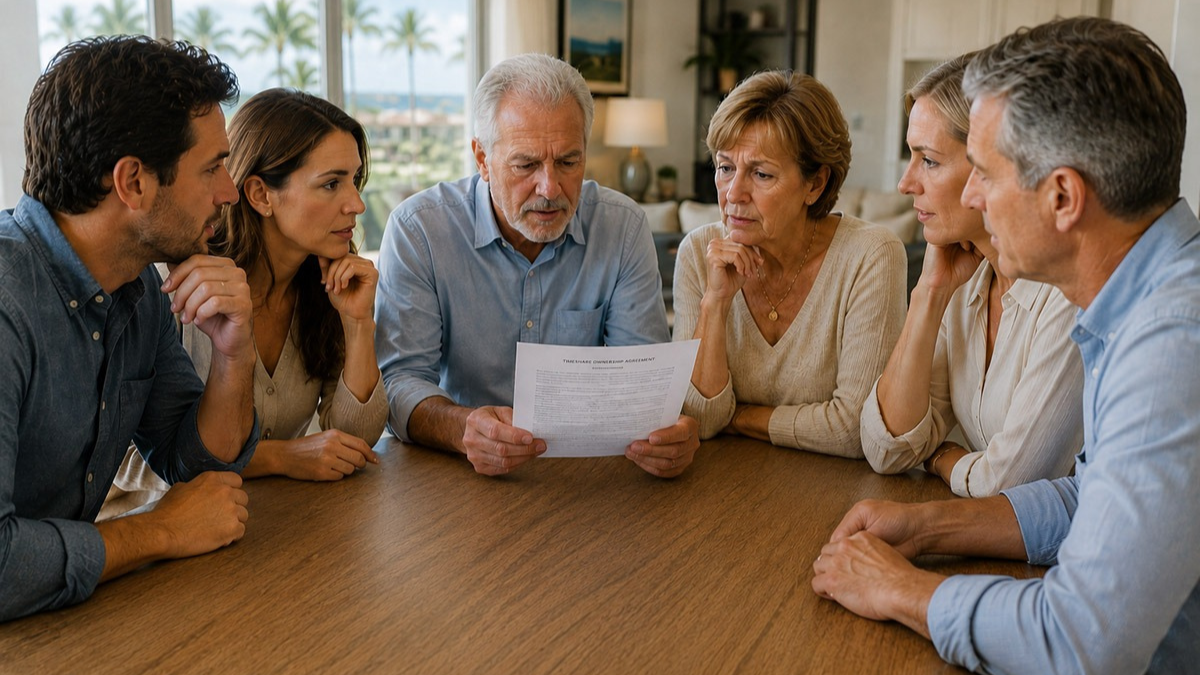Why Buying a Timeshare With Family Can Be Risky